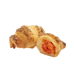 Tomato and mozzarella mini croissant