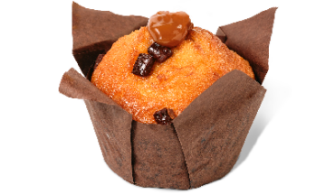Dulce de leche muffin medium