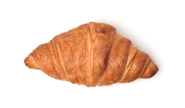 Croissant con Mantequilla 75g